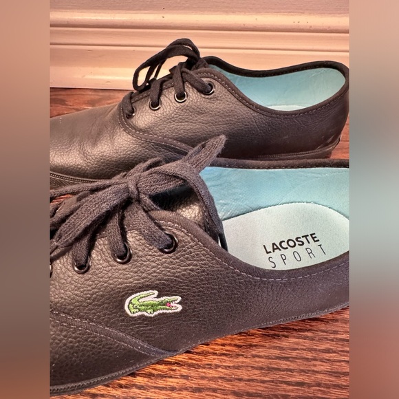 Women’s Lacoste Sport shoes black size 8 - Picture 2 of 8